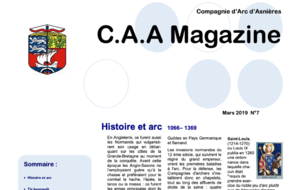 CAA Magazine : le numéro de mars !