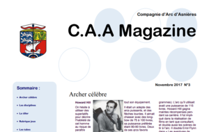 CAA Magazine : le numéro de novembre !