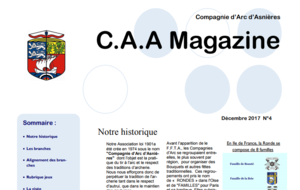CAA Magazine : le numéro de décembre !