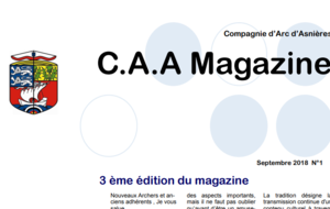 CAA Magazine : numéro de rentrée !