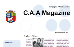 CAA Magazine : numéro de novembre !