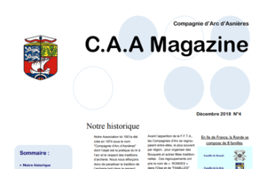 CAA Magazine : numéro de décembre !