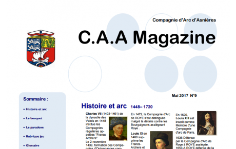 CAA Magazine : le numéro de mai !