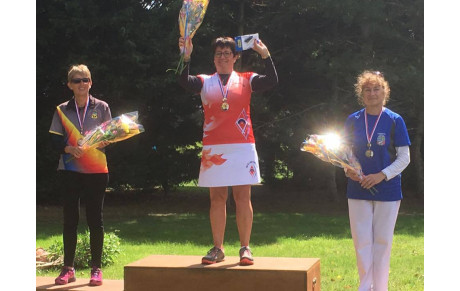 CHRISTINE MEDAILLE DE BRONZE AU CHAMPIONNAT DE FRANCE !